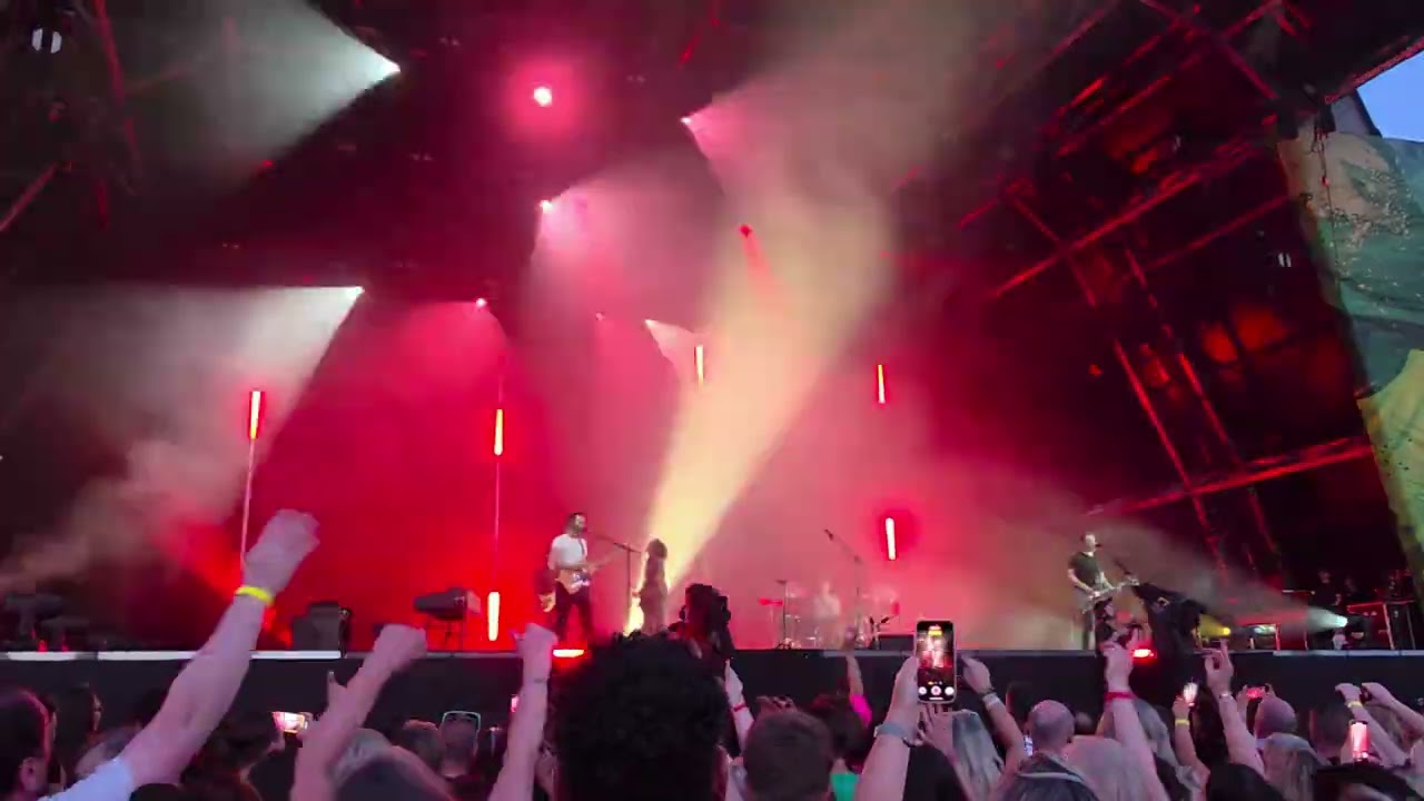 Snow Patrol, Chasing Cars / You're all I have, Belsonic Ormeau Park Belfast, 21 June 2025