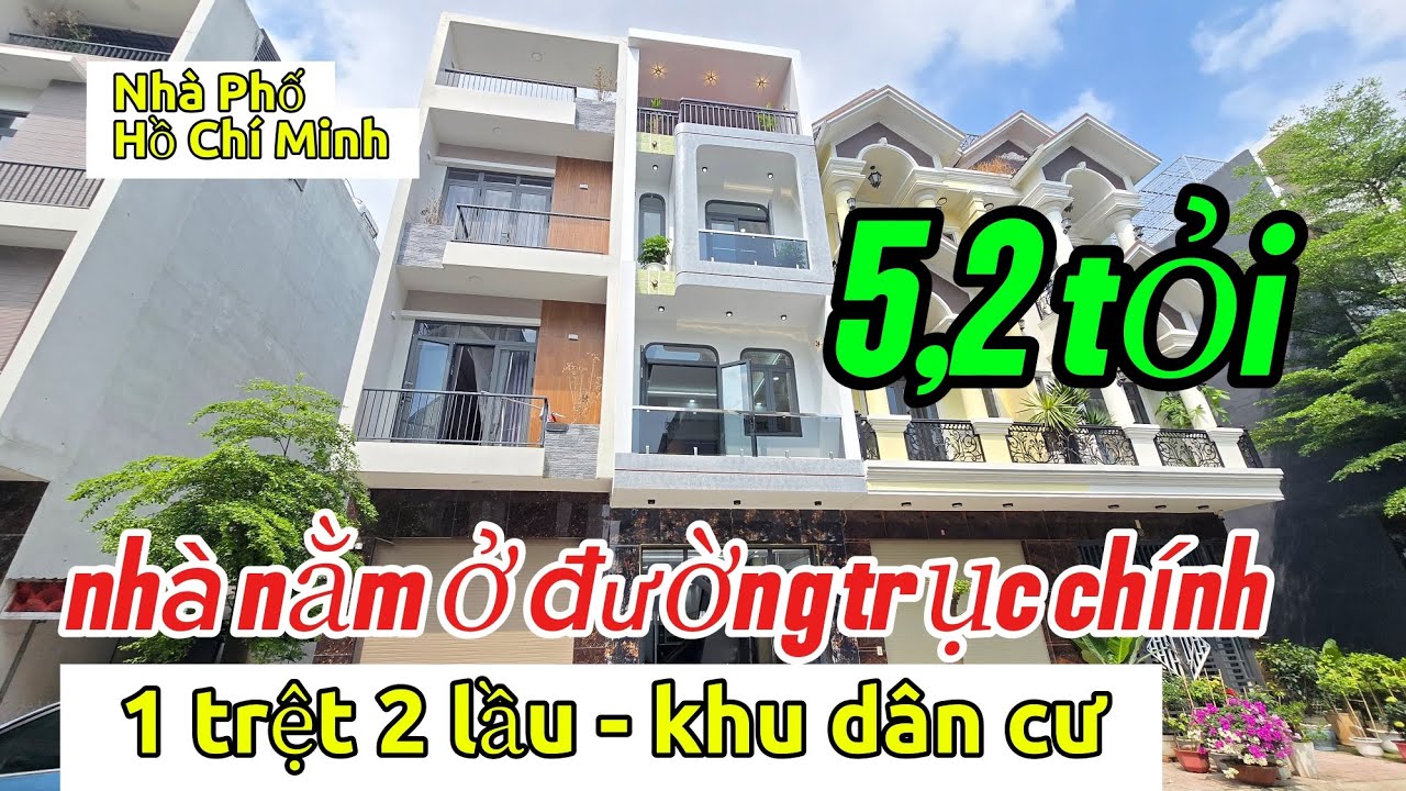 Nhà nằm trên trục đường kinh doanh - khu dân cư đồng bộ khá đẹp???