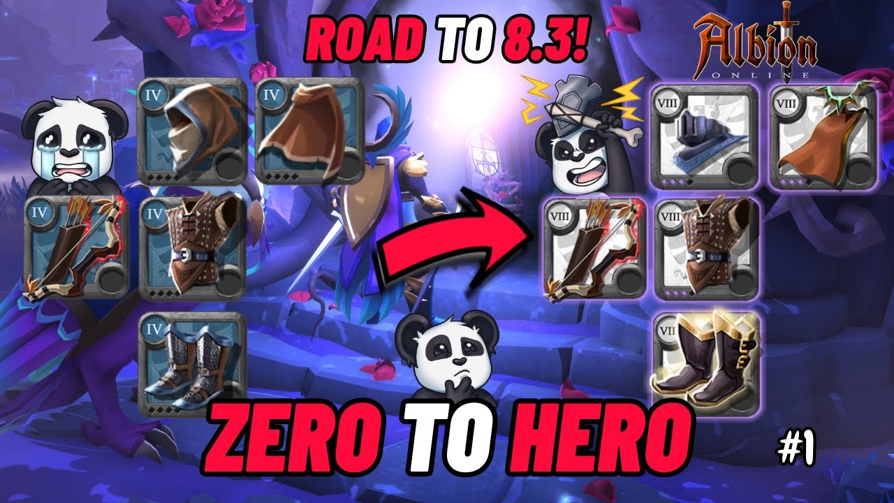 Zero to Hero Badon? 4.0 do 8.3? Cz.1- Albion Online