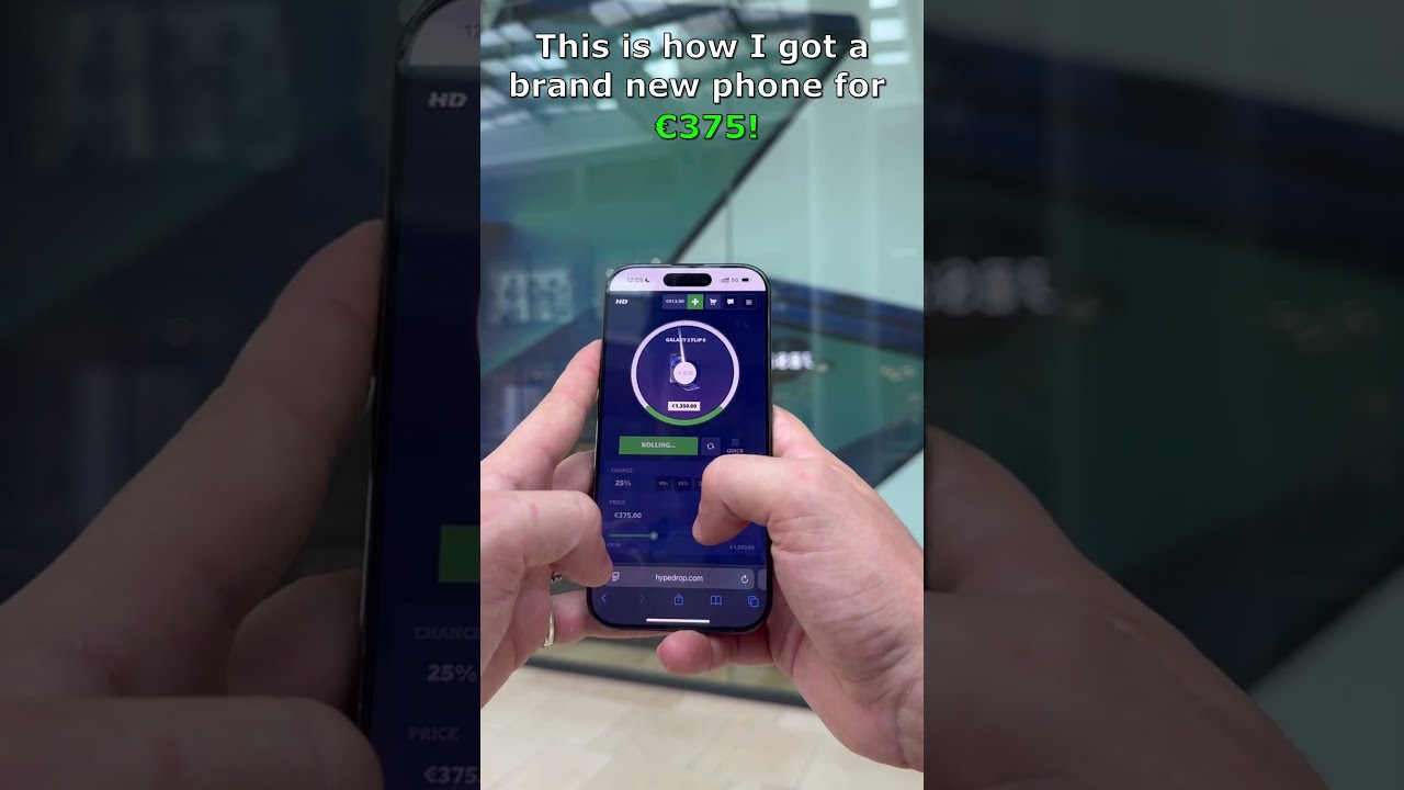 This is how you get a brand new phone on HypeDrop!