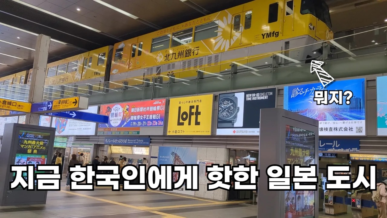 대도시는 아닌데 소도시도 아닌 일본의 도시