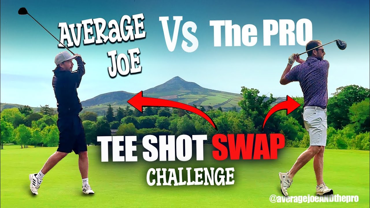What happens when an Average Joe and a Golf Pro SWAP Tee Shots? 🏌️‍♂️
