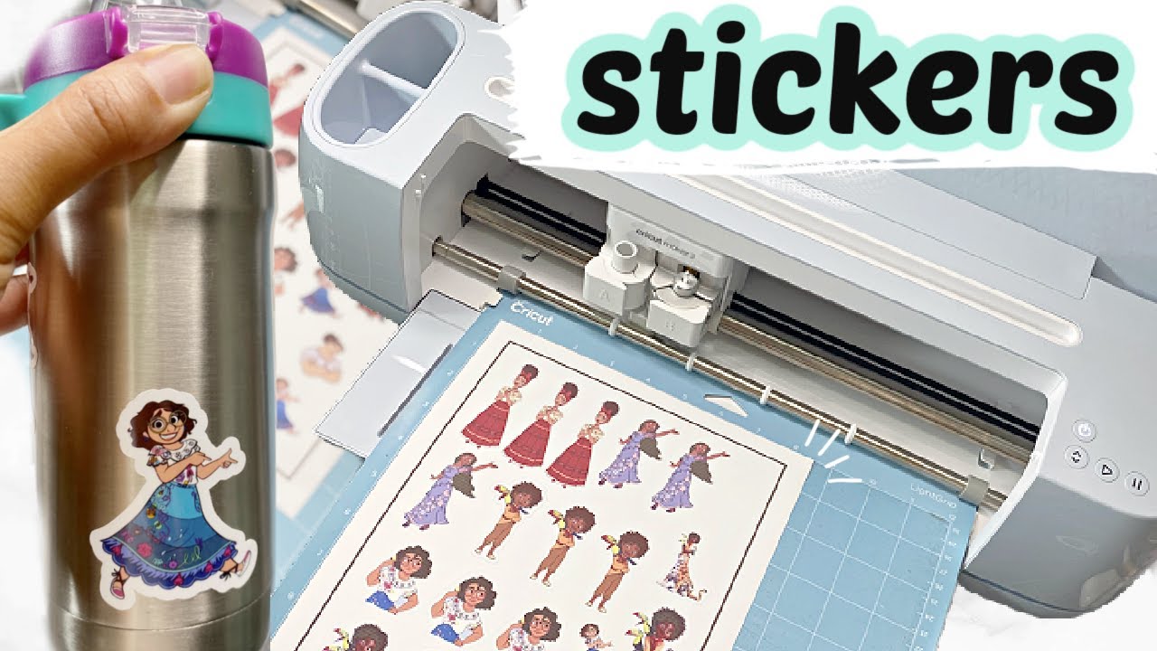 COMO IMPRIMIR Y CORTAR STICKERS CON CRICUT 🖨✂