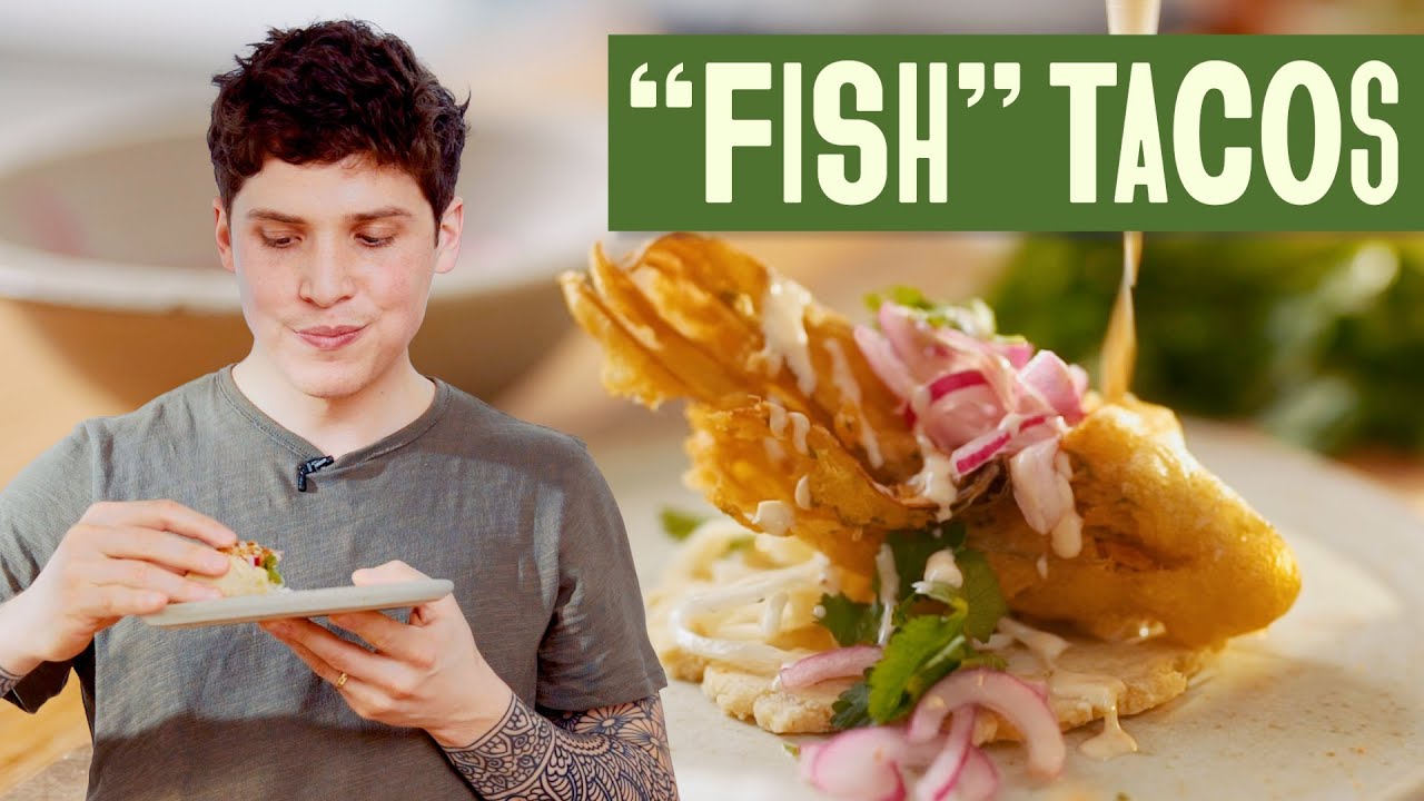 CRISPY VEGAN FISH TACOS | Max La Manna