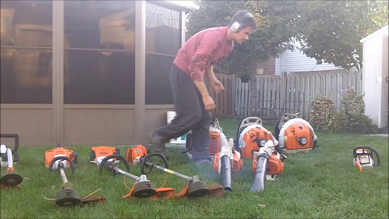 Starting Up All My Stihls for 2017