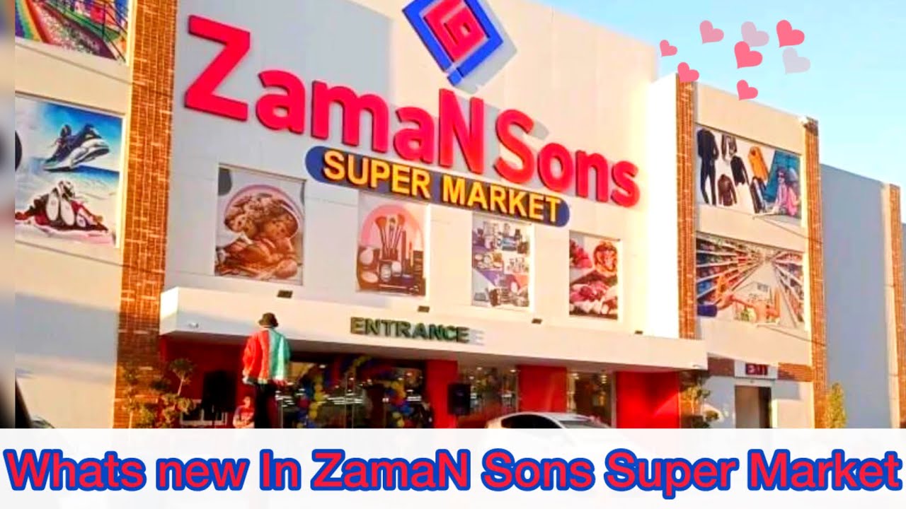 Zaman sons swat ❗️Swat’s First and biggest  super market ❗️Whats new in Zaman Sons #sidrafarid