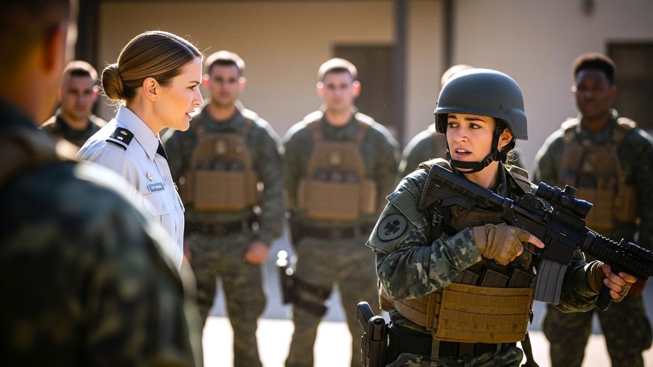 Drill Sergeant Picks Wrong Woman—4 Navy SEAL Colonels Crush Him!