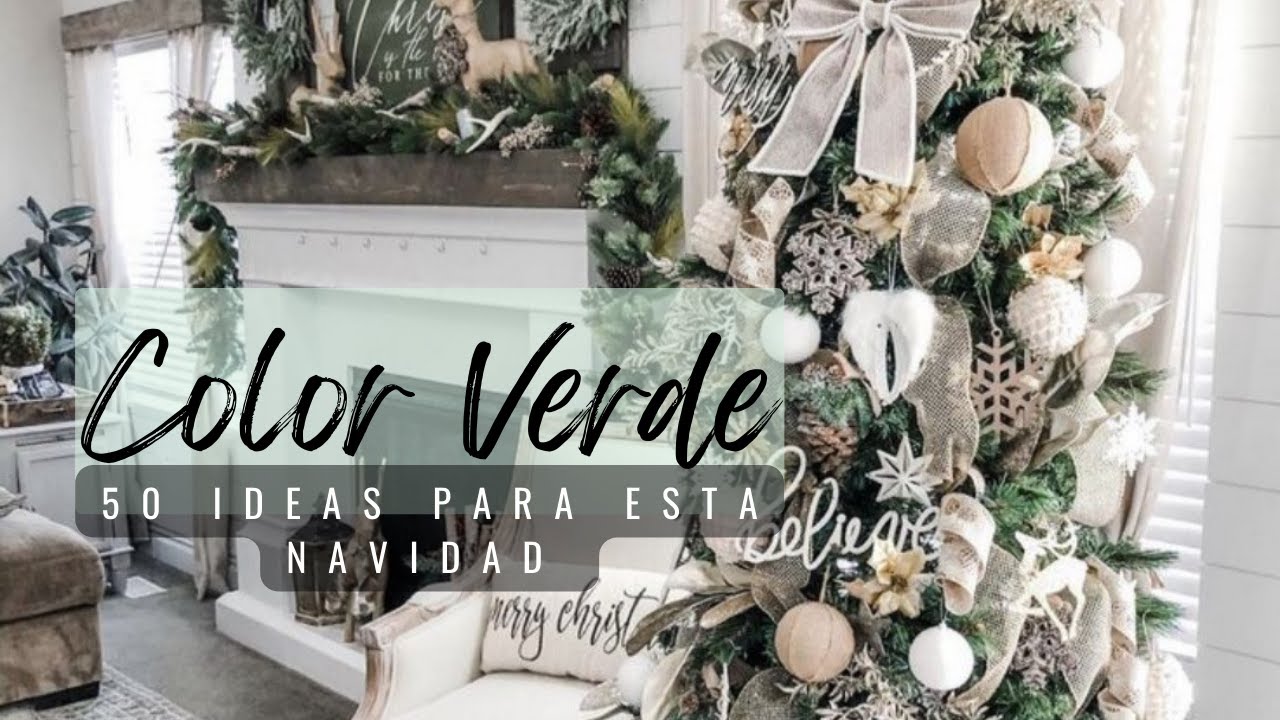 NAVIDAD🎄 EN VERDE / 💡50 IDEAS INCREIBLES / 2022