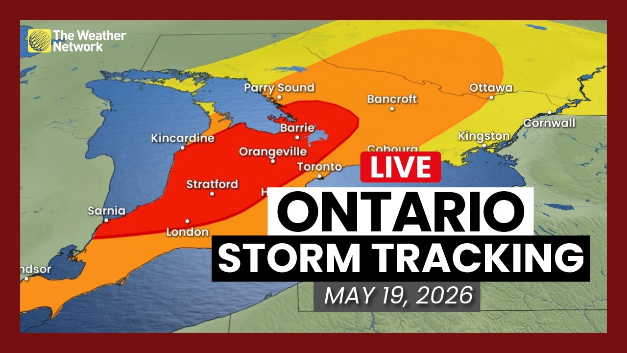 LIVE TRACKING: Severe storms threaten southern Ontario