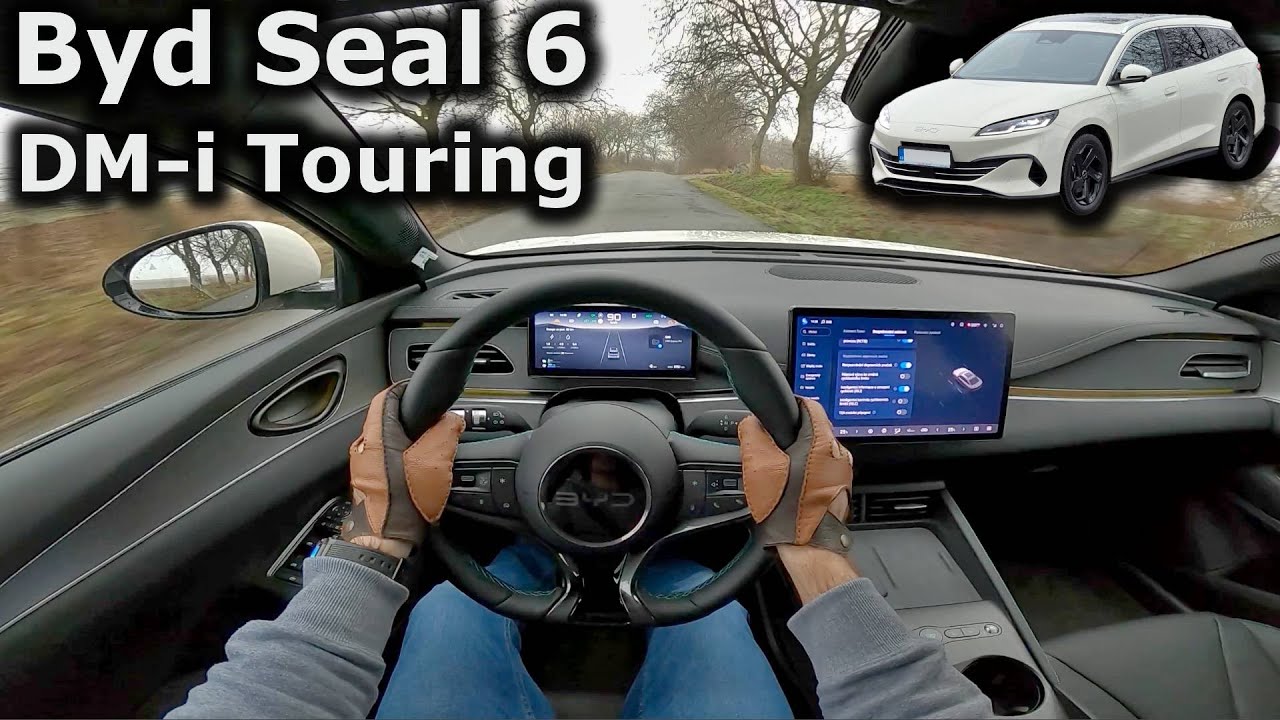 2025 BYD SEAL 6 DM-i Touring | plug-in hybrid Super DM | POV driving