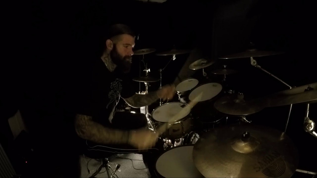 Panzerchrist - Ode to a Cluster Bomb HD Drum Cover by BLOODHAMMER
