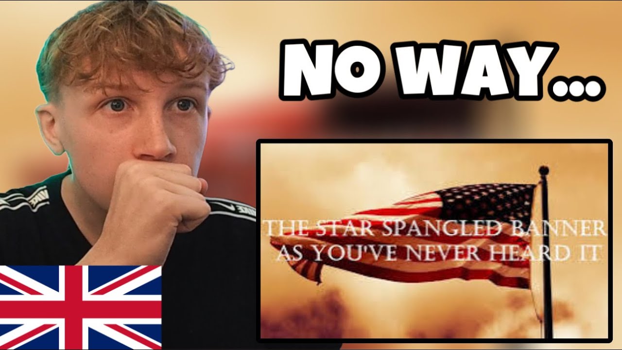 Brit Reacts to The Star Spangled Banner As You've Never Heard It!! (SO EMOTIONAL)