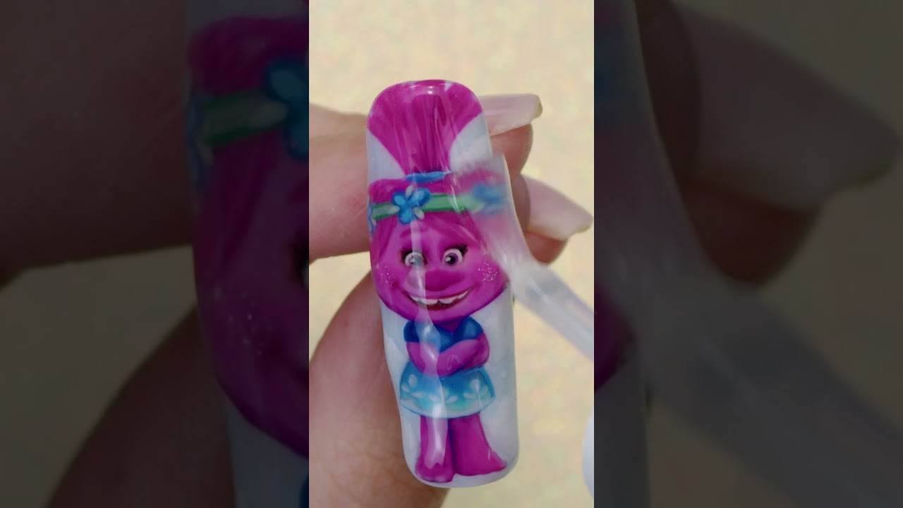 That is some CRAZY nail art 🤩💅 | DREAMWORKS