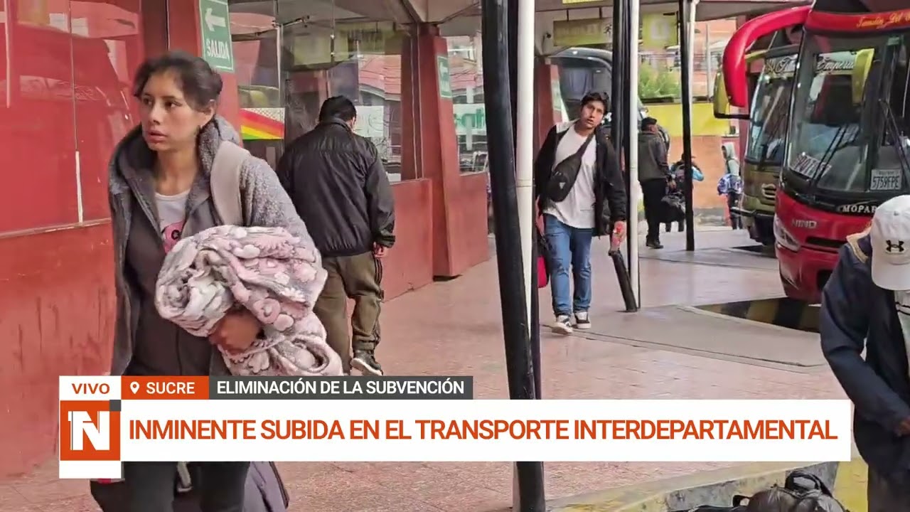 DETERMINAN INCREMENTO DE TARIFAS EN EL TRANSPORTE EN SUCRE