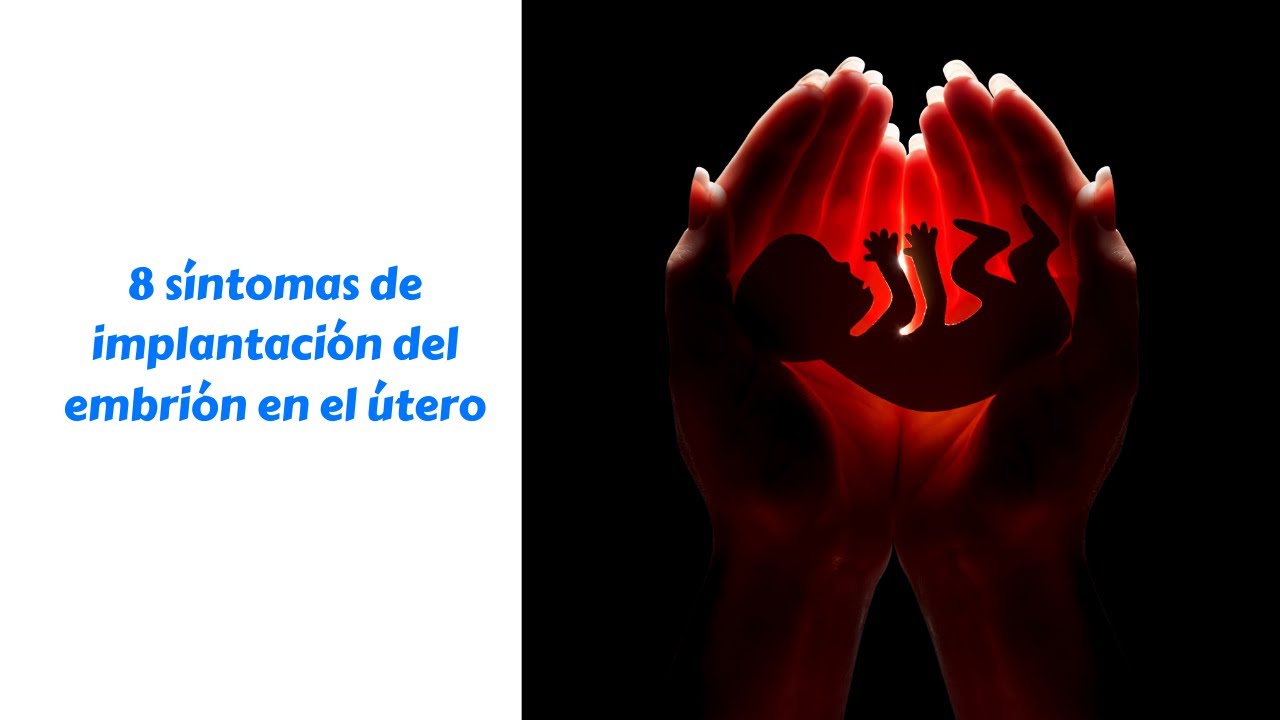 8 sintomas de implantacion del embrión en el útero