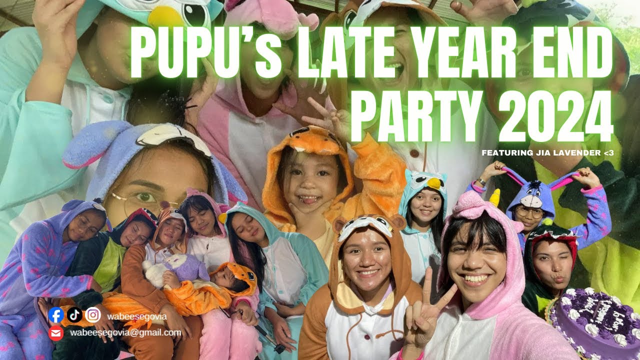 PUPU’s Late year end party 2024 (late upload😅)