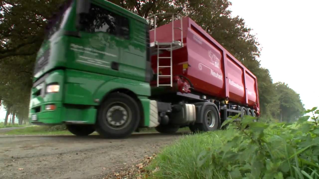 Krampe Bandit SB30 als Sattelauflieger für LKW