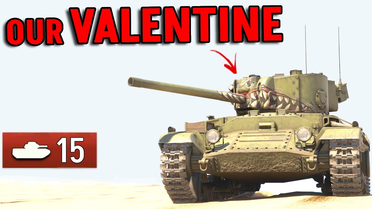 The Tank That Fires Solid Love - (SOVIET) Valentine IX in War Thunder