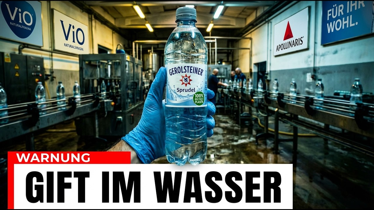 Vorsicht beim Wasserkauf! Diese bekannten Marken fallen im Test durch!