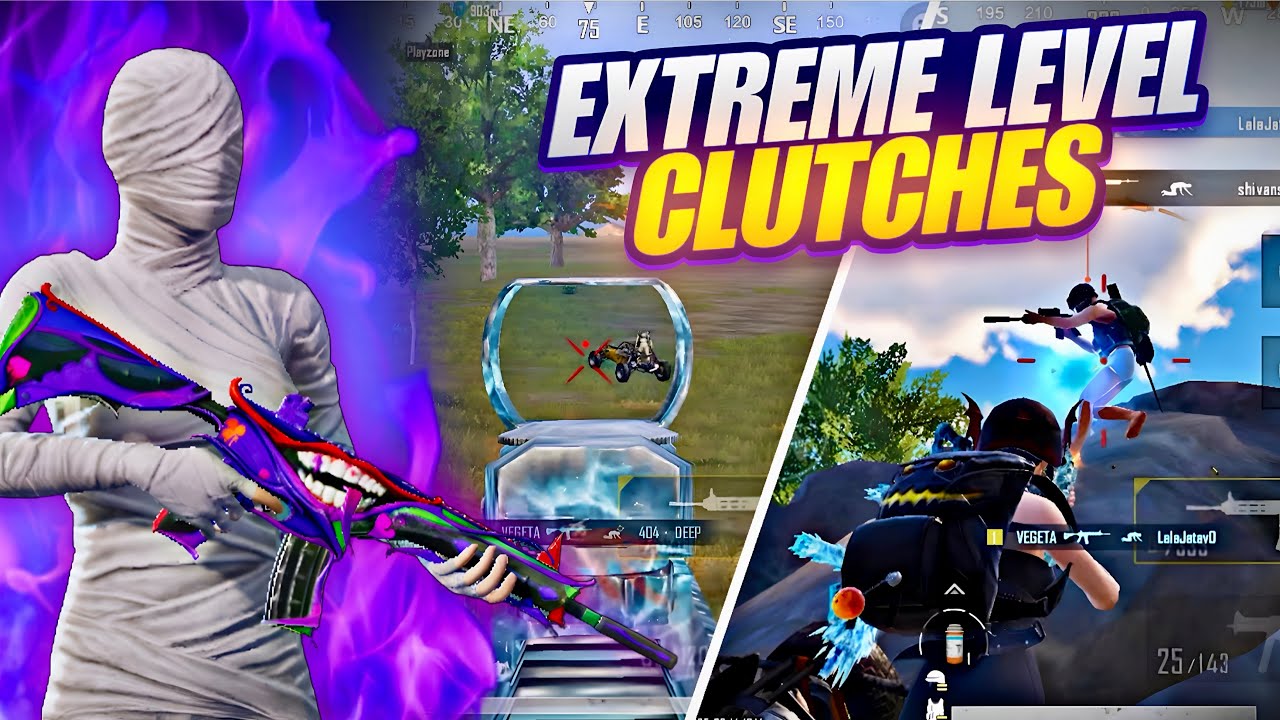 SOLO vs SQUAD 120 FPS CLUTCHES 🔥 iPhone 16 Pro Max Gaming Pubg Test | 120 FPS iPhone 16 Pro Max Test