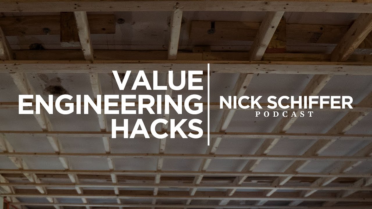 Value engineering hacks | NS Builders Podcast