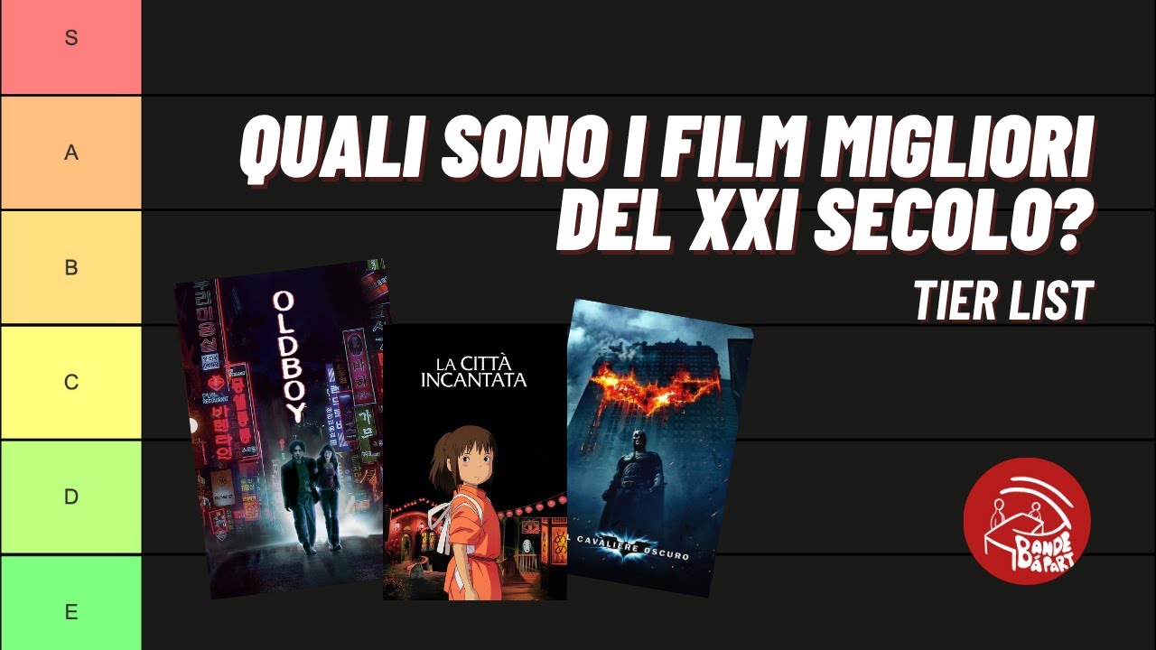 #EXTRA Tier List Suprema - Film del XXI Secolo