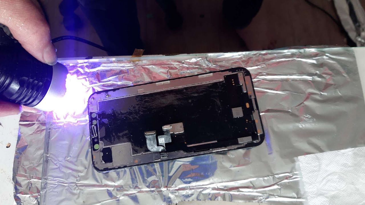 iPhone X XS max iPhone 12 Glas wechseln Glasbruch Display selber mit neuer Technik reparieren