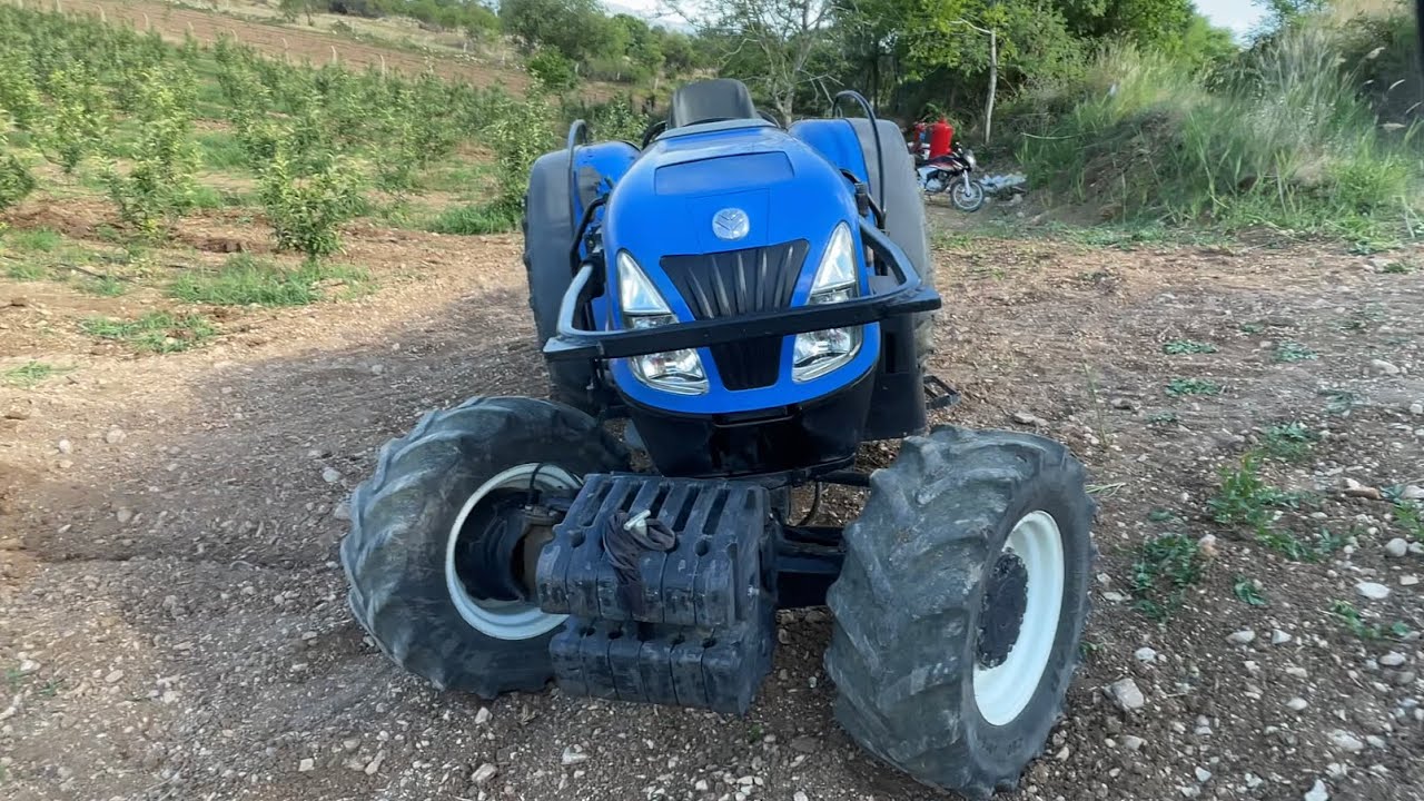 ülkemize gelmiş en sorunsuz bahçe traktörü new holland t4040f