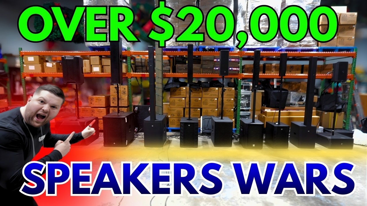 SPEAKER WARS 2.0- TESTING OUT OF $20,000 WORTH OF SPEAKERS