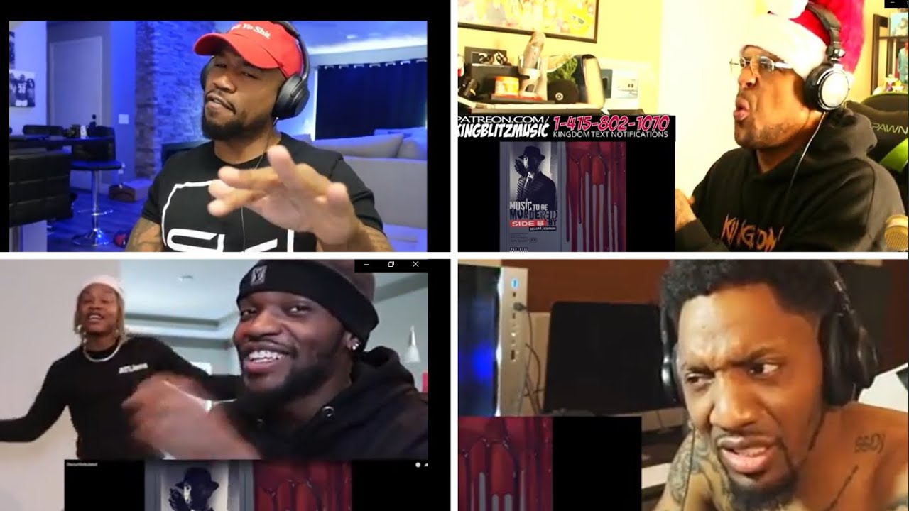 Eminem - Discombobulated, Best Reaction Compilation(Nolifeshaq,lawtwinz,kingblitz,StevieKnight,)AWE!