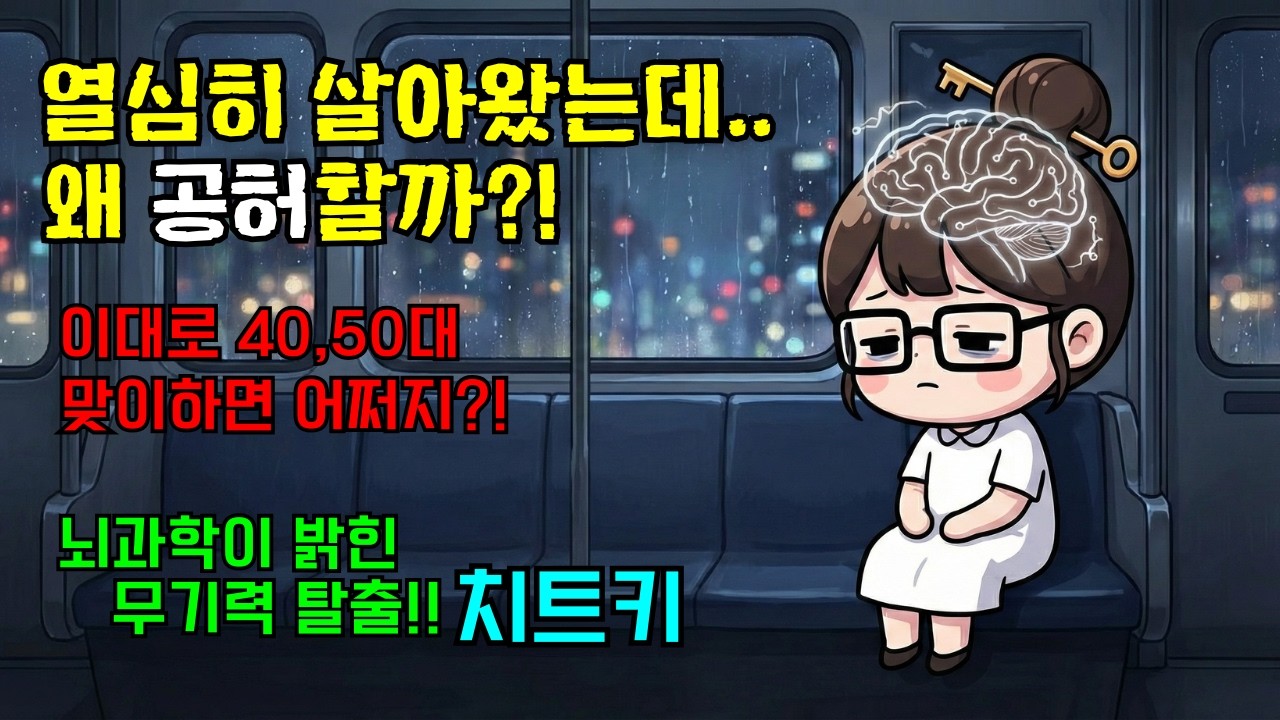 무기력은 게으름이 아닙니다!! 뇌과학이 증명한 번아웃 탈출법 3가지!!#심리학 #뇌과학 #공감