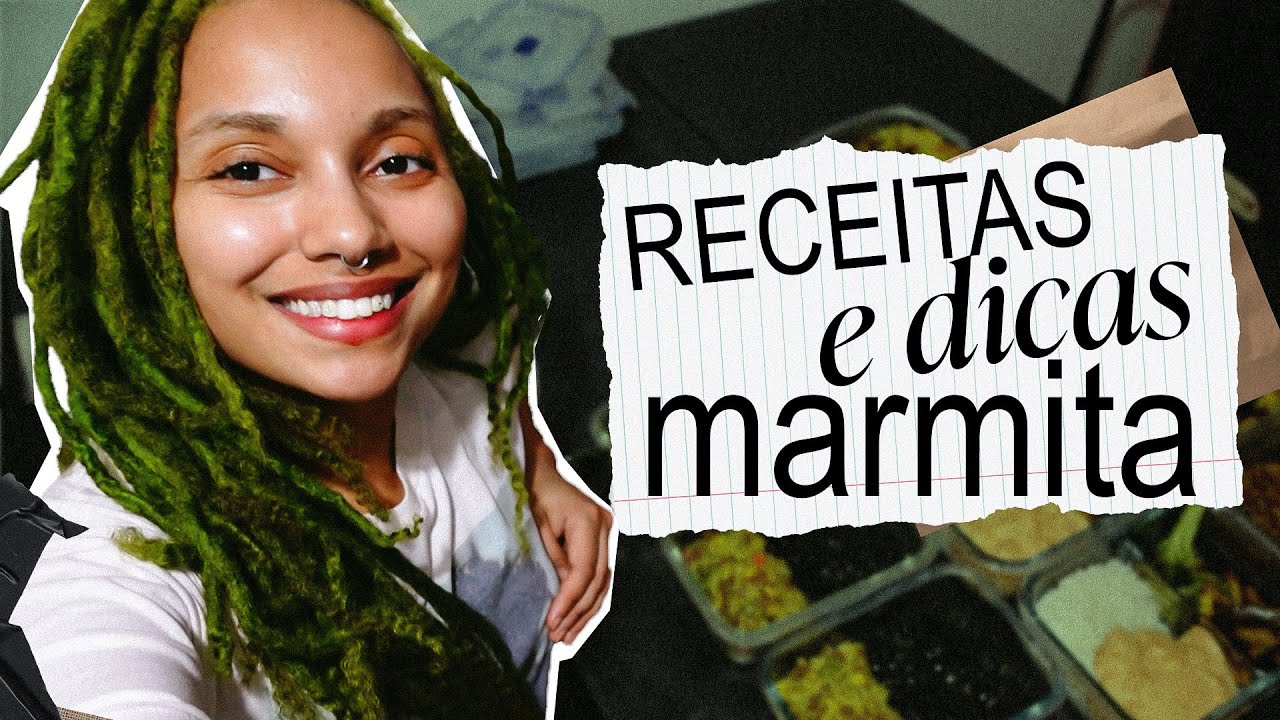 Preparando MARMITAS pra semana VEGANAS e GOSTOSAS