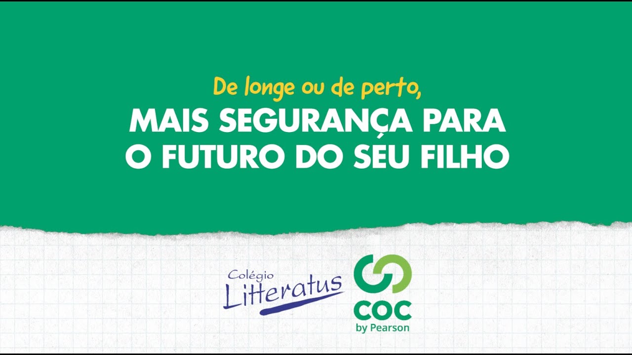 Faça um tour virtual pela escola COC Litteratus :)