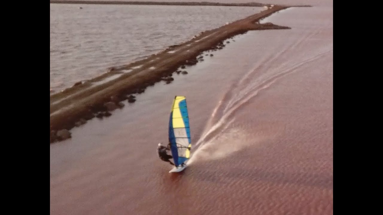 Windsurf GPSTC Speed sailing Pink Lake