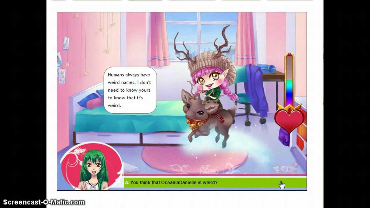 Let's Play My Candy Love (Christmas): Ahh a Freaky Thing and a Fat Reindeer Crashed Into my Room!