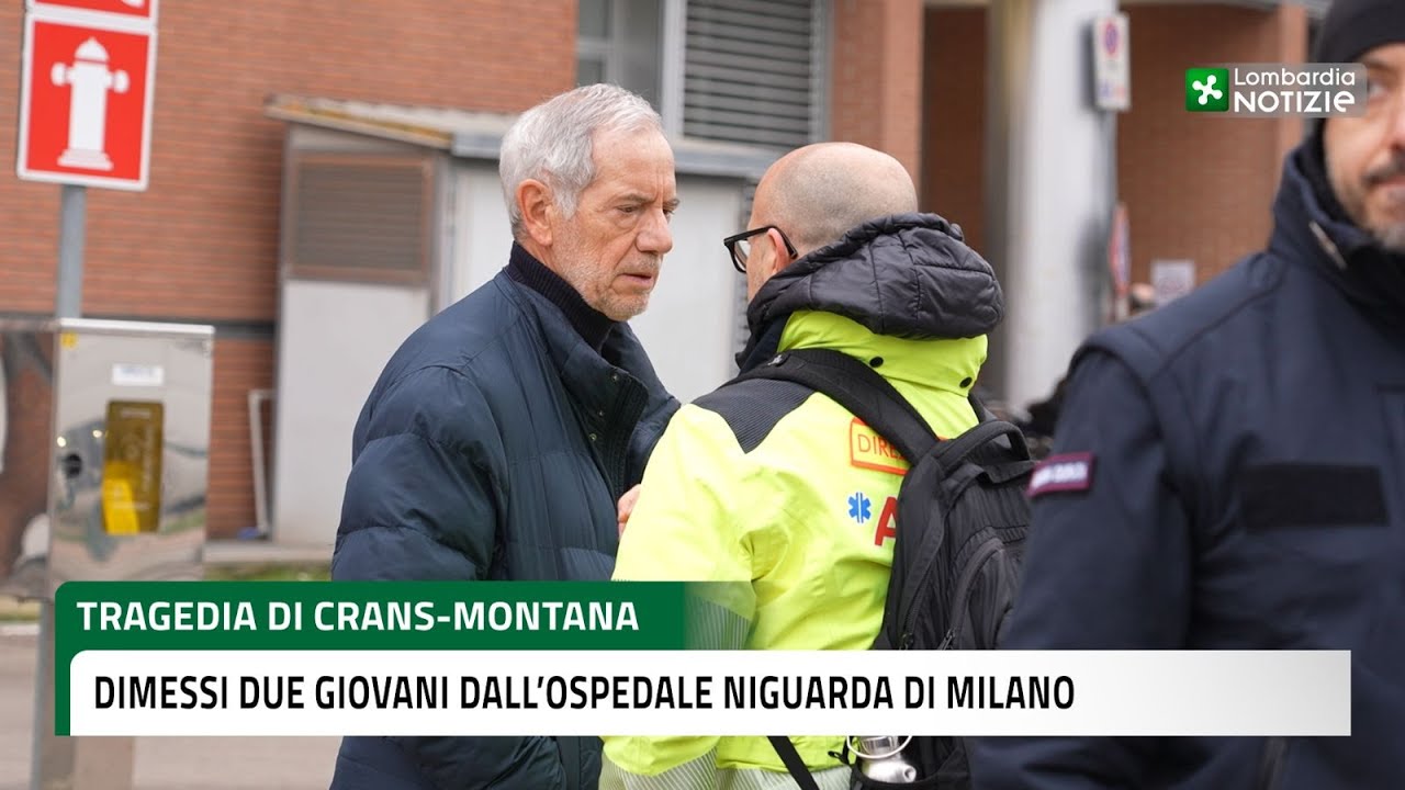 Tragedia di Crans-Montana, dimessi due giovani dall'ospedale Niguarda di Milano