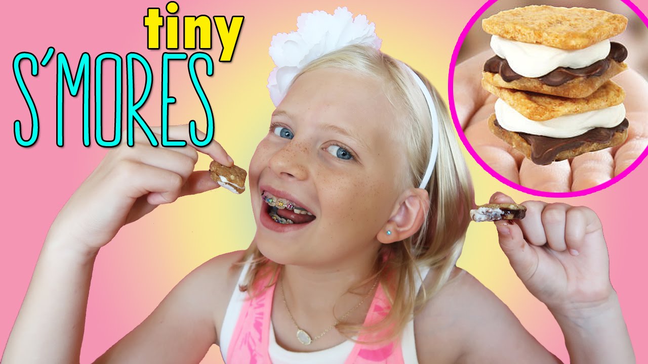 MAKING MINI S'MORES!!! FUN & EASY Yummy Nummies S'mores Maker Review