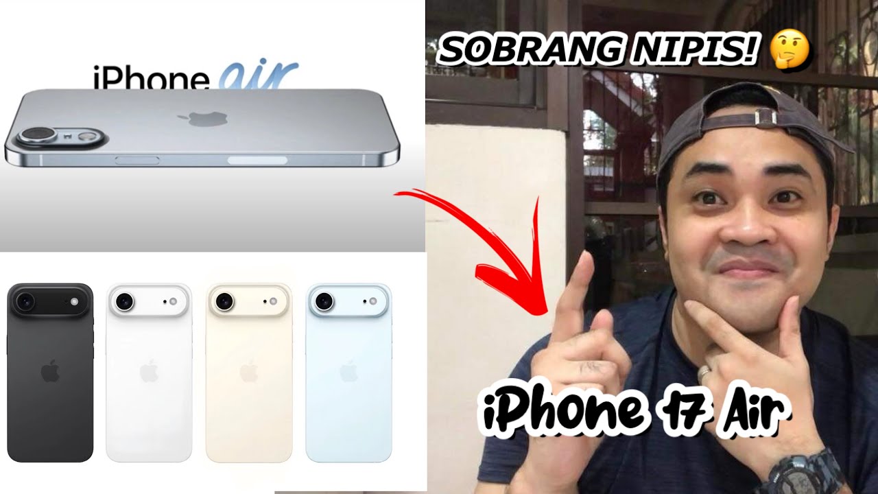 iPhone 17 Air: гладкий, умный и невероятно лёгкий! | Джейден Яэль