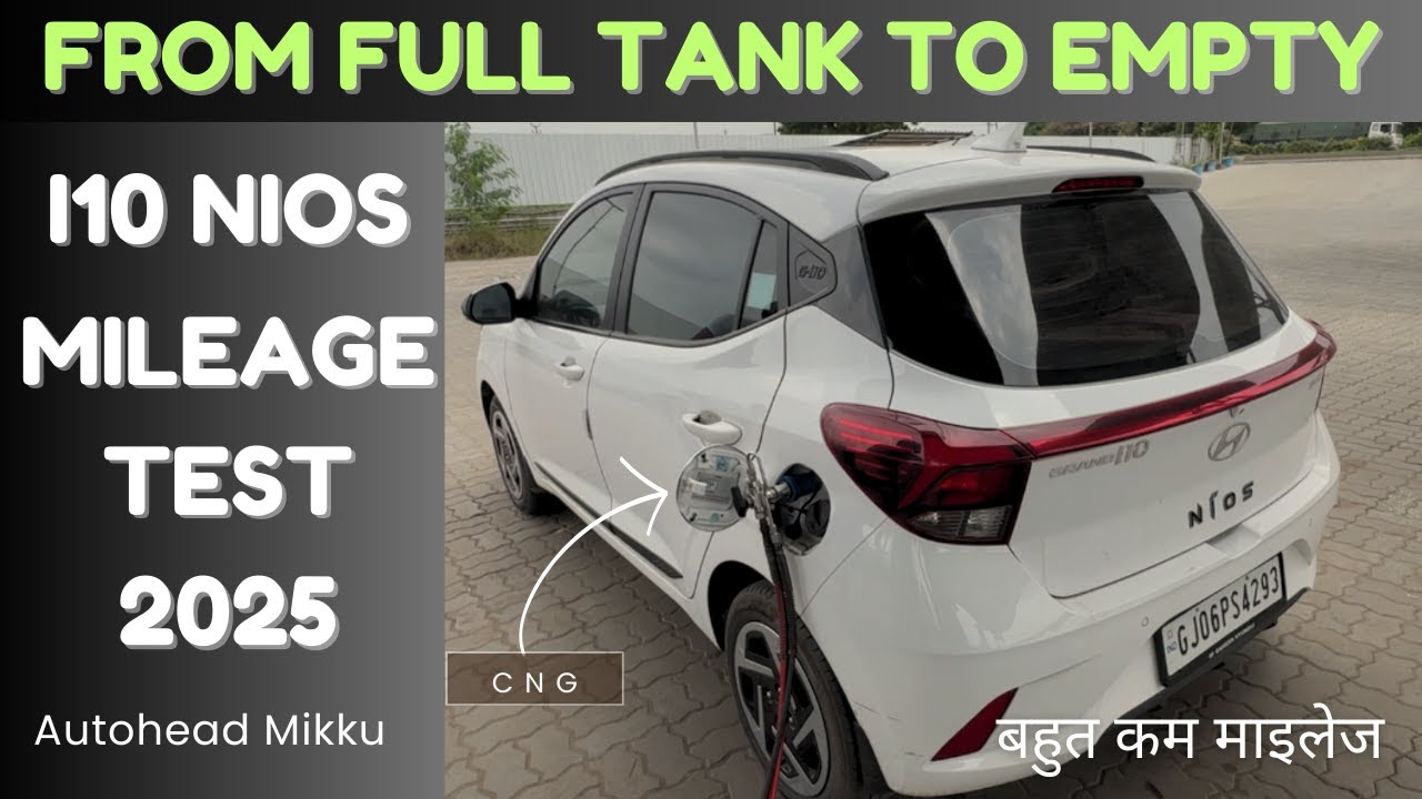 Fuel Efficiency Tested! | Real Mileage Performance | Hyundai i10 CNG Mileage test
