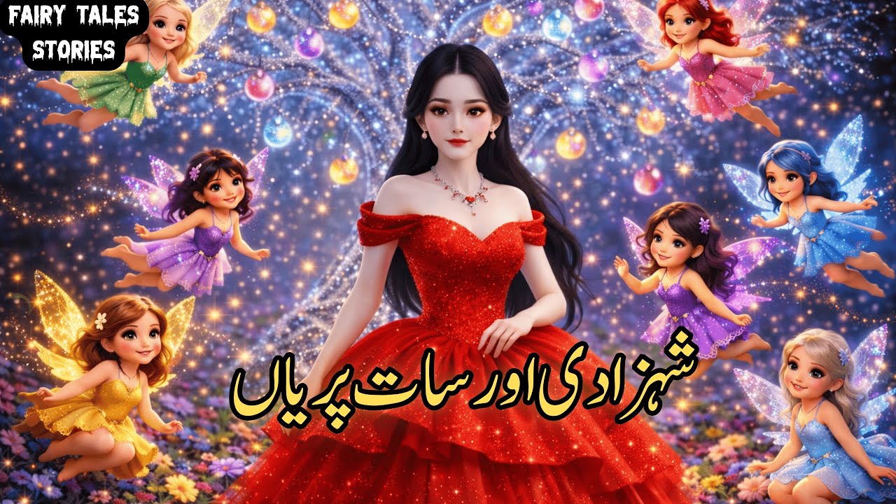 Shahzadi Aysha Aur 7 Jadui Pariyan | Urdu Stories | Hindi Fairy Tales