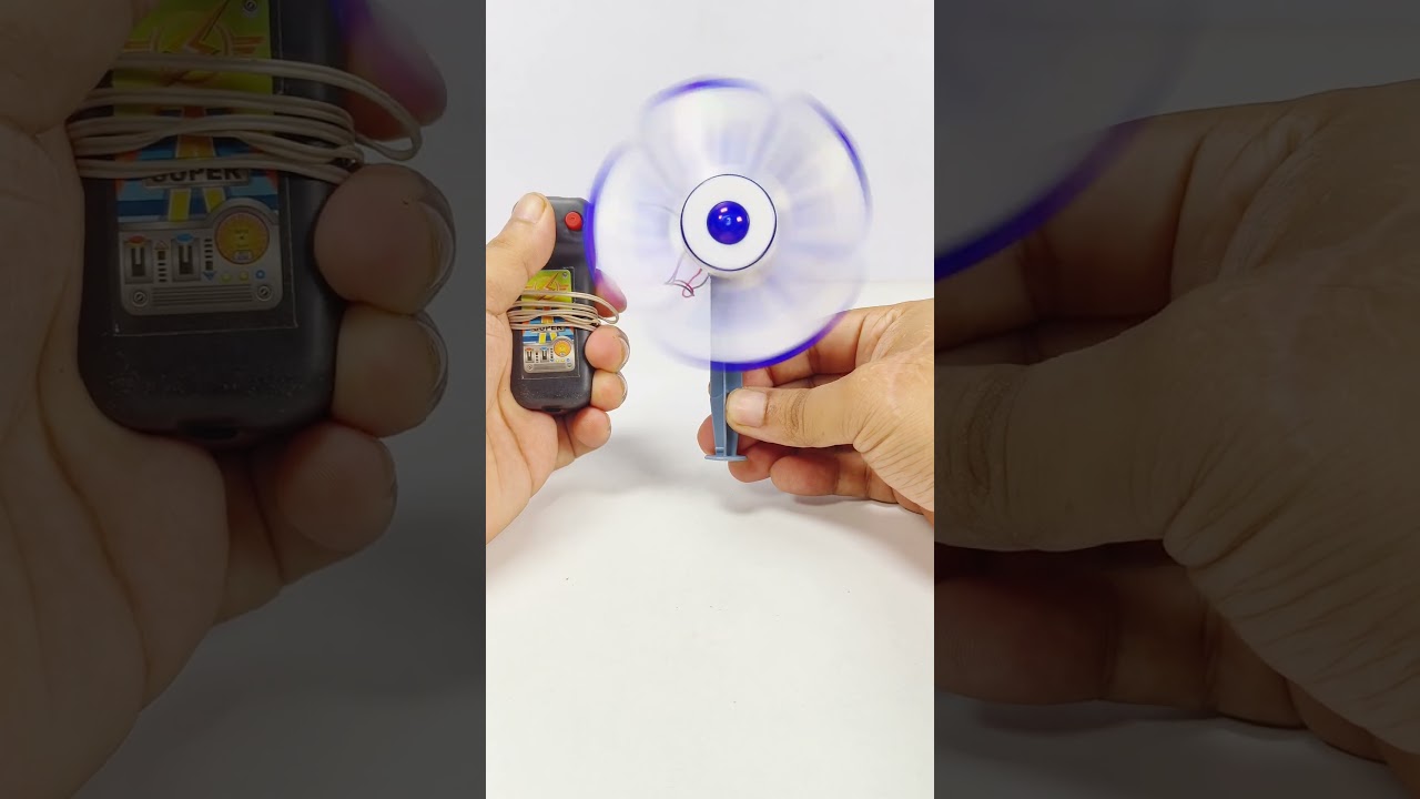 Mini Fan With DC motor / Remote Control fan / Remote wali fan / remote fan / Dc Motor Fan
