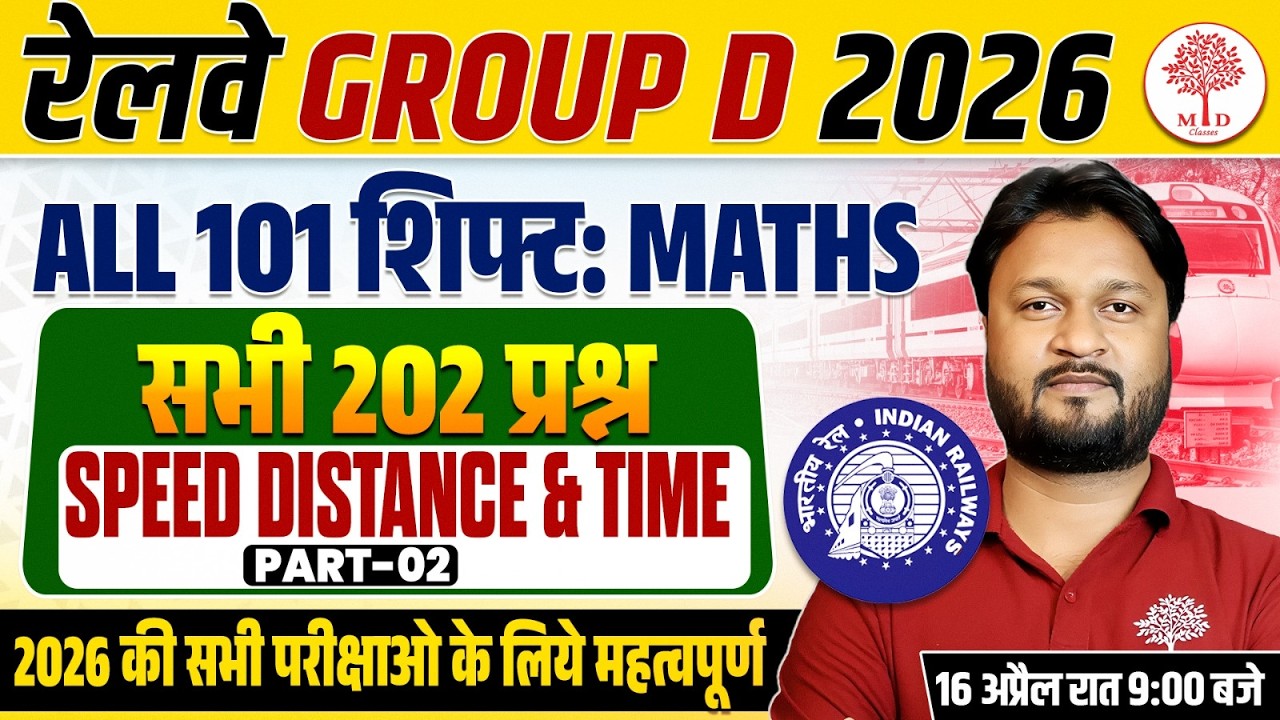 RRB GROUP D MATHS PREVIOUS YEAR PAPER | GROUP D MATHS CLASSES 2026 | GROUP D MATHS CLASSES