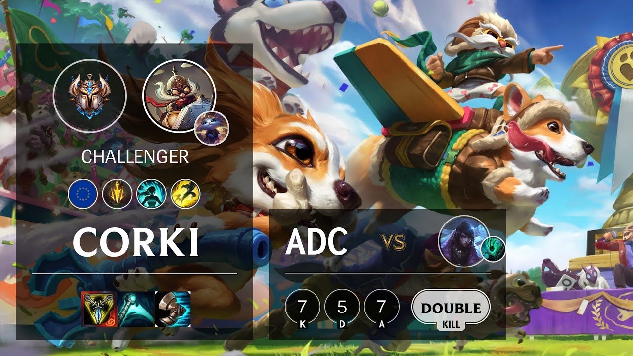 Corki ADC vs Aphelios - EUW Challenger Patch 10.5