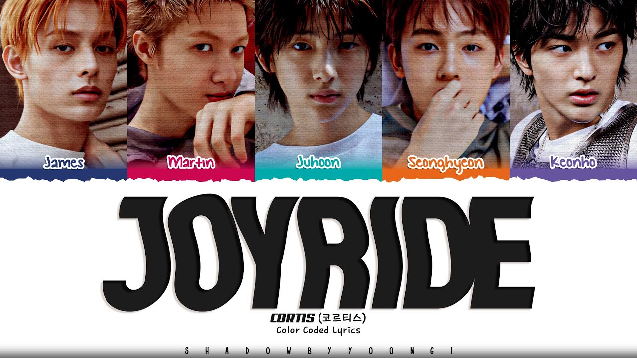 [CORRECT] CORTIS 'JoyRide' Lyrics (코르티스 JoyRide 가사) [Color Coded Han_Rom_Eng] | ShadowByYoongi