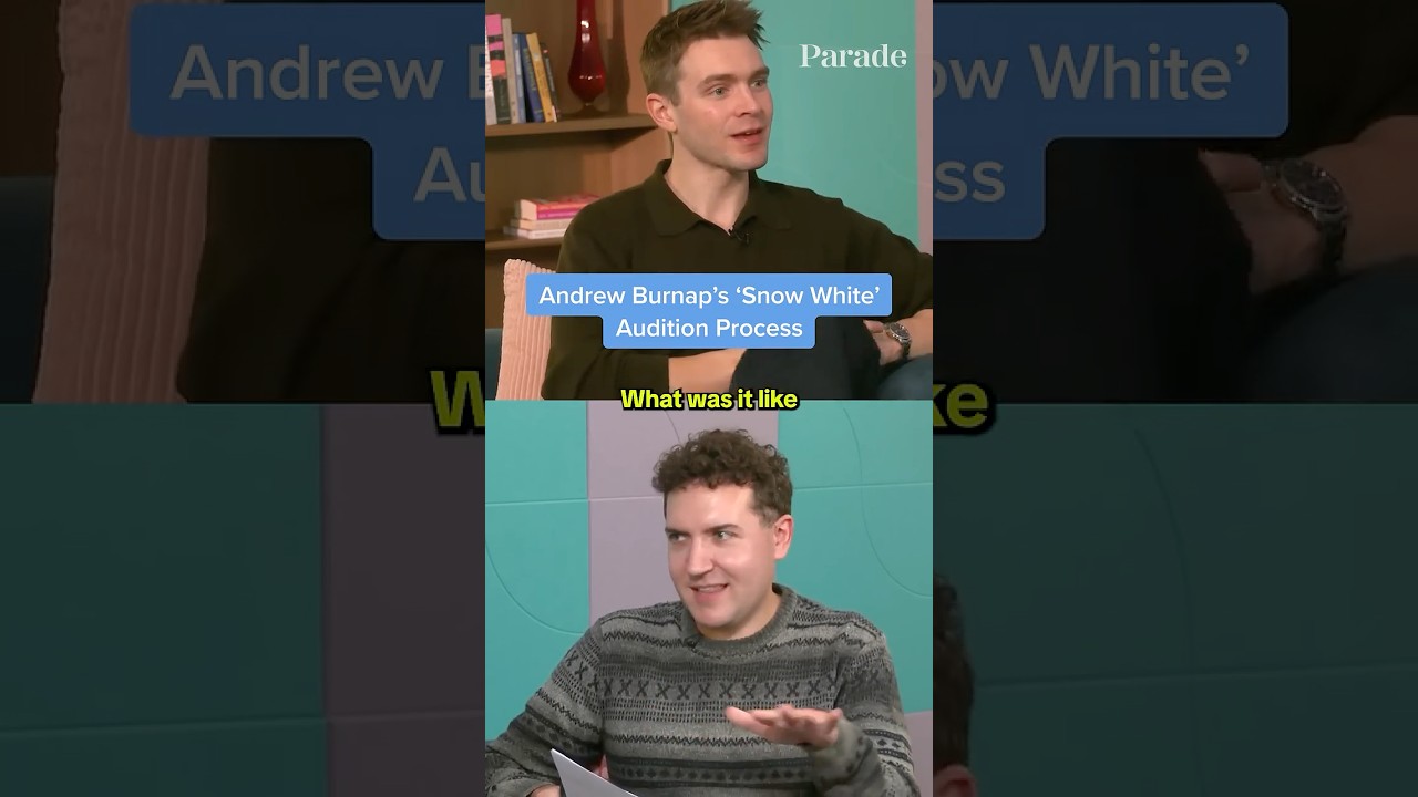 Andrew Burnap Didn't Think He Had a Chance of Landing His 'Snow White' Role