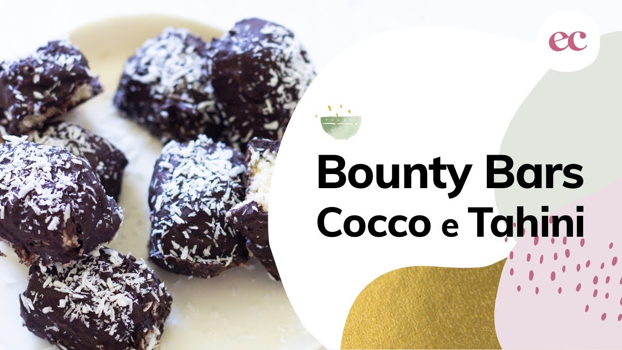 BOUNTY BARS: Dolci al Cocco e Cioccolato Vegani | Senza Glutine