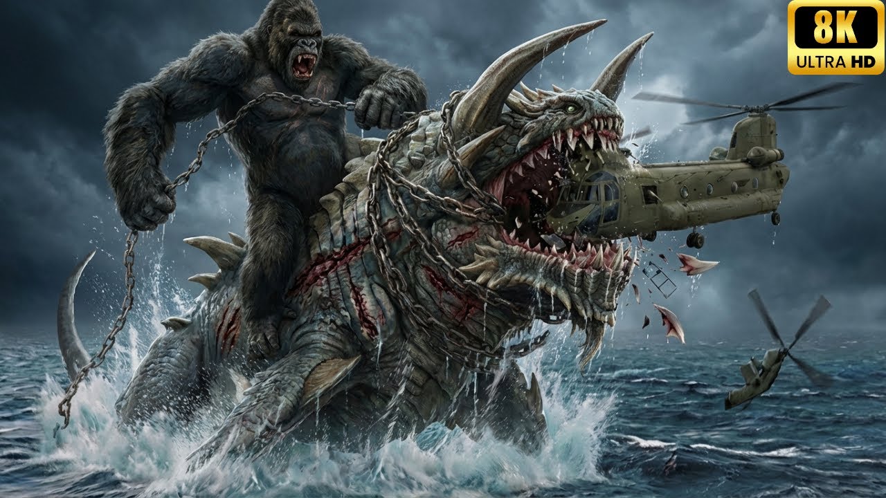 KING KONG VS GIANT BEHAMOTH | Alien Titan Invaded Earth, Only King Kong Could Stop It