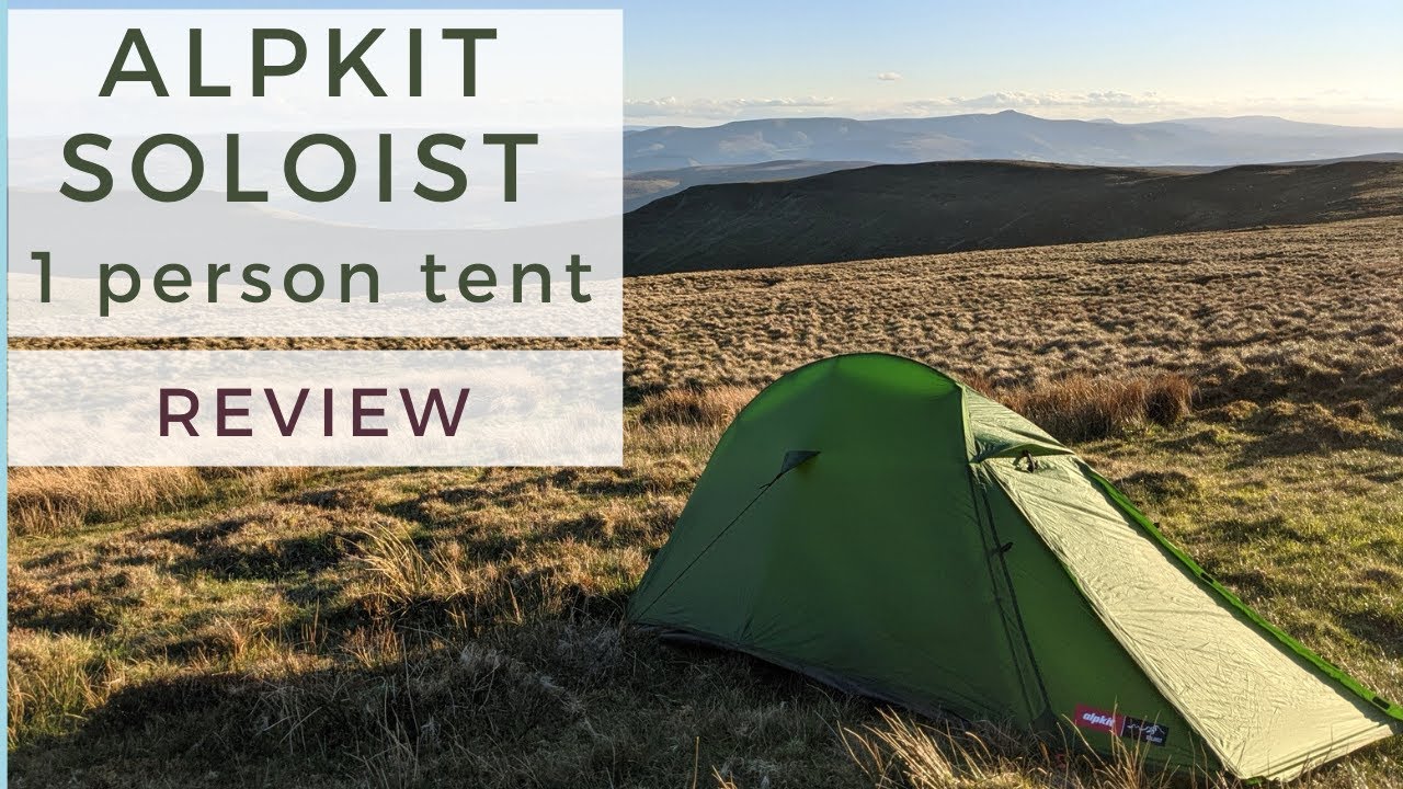 BEST BUDGET LIGHTWEIGHT TENT? | Alpkit Soloist One-Person Tent Review