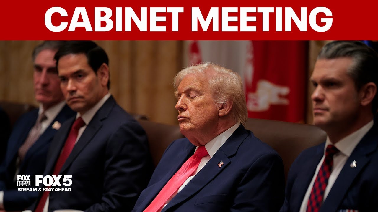 FULL: Trump participates in cabinet meeting: December 2, 2025 | FOX 5 DC