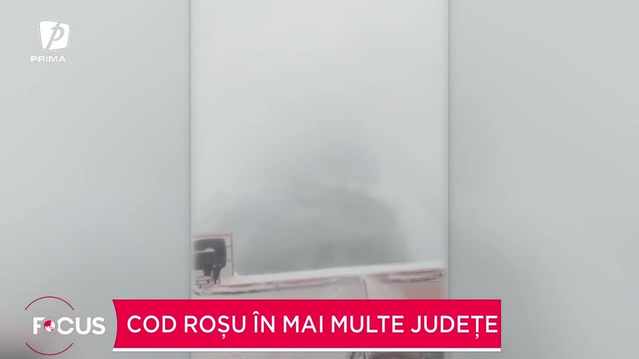 Viscol și vânt peste România